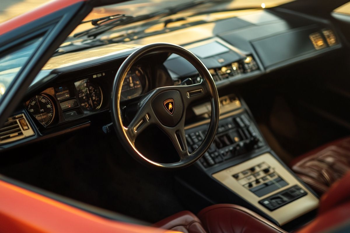 Lamborghini Countach : prix exorbitants pour une légende automobile