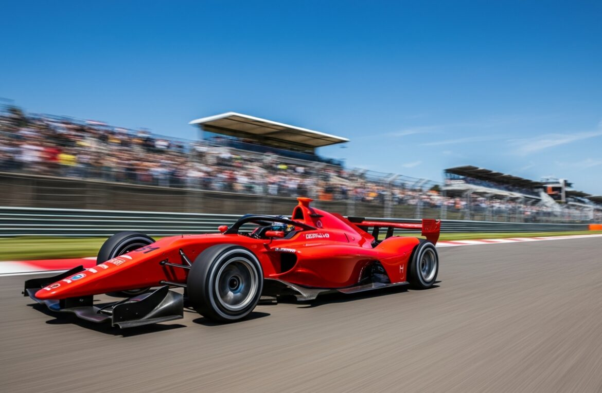 ponton de Formule 1