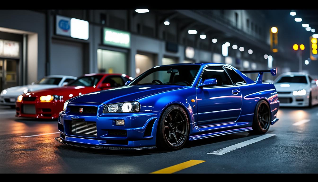 découvrez notre analyse approfondie de la légendaire nissan skyline r34 gt-r et sa comparaison avec ses contemporaines. plongez dans les performances, le design et l'héritage de cette icône des voitures de sport face à d'autres modèles emblématiques de son époque.