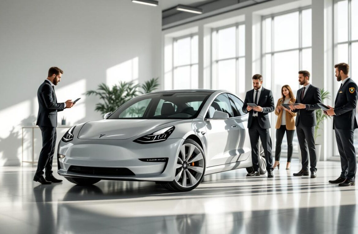 Les services offerts par les meilleurs mandataires voiture pour une Tesla neuve