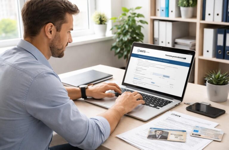 découvrez notre guide pratique pour le renouvellement de votre permis poids lourd via l'ants, étape par étape, pour un processus simple et rapide.