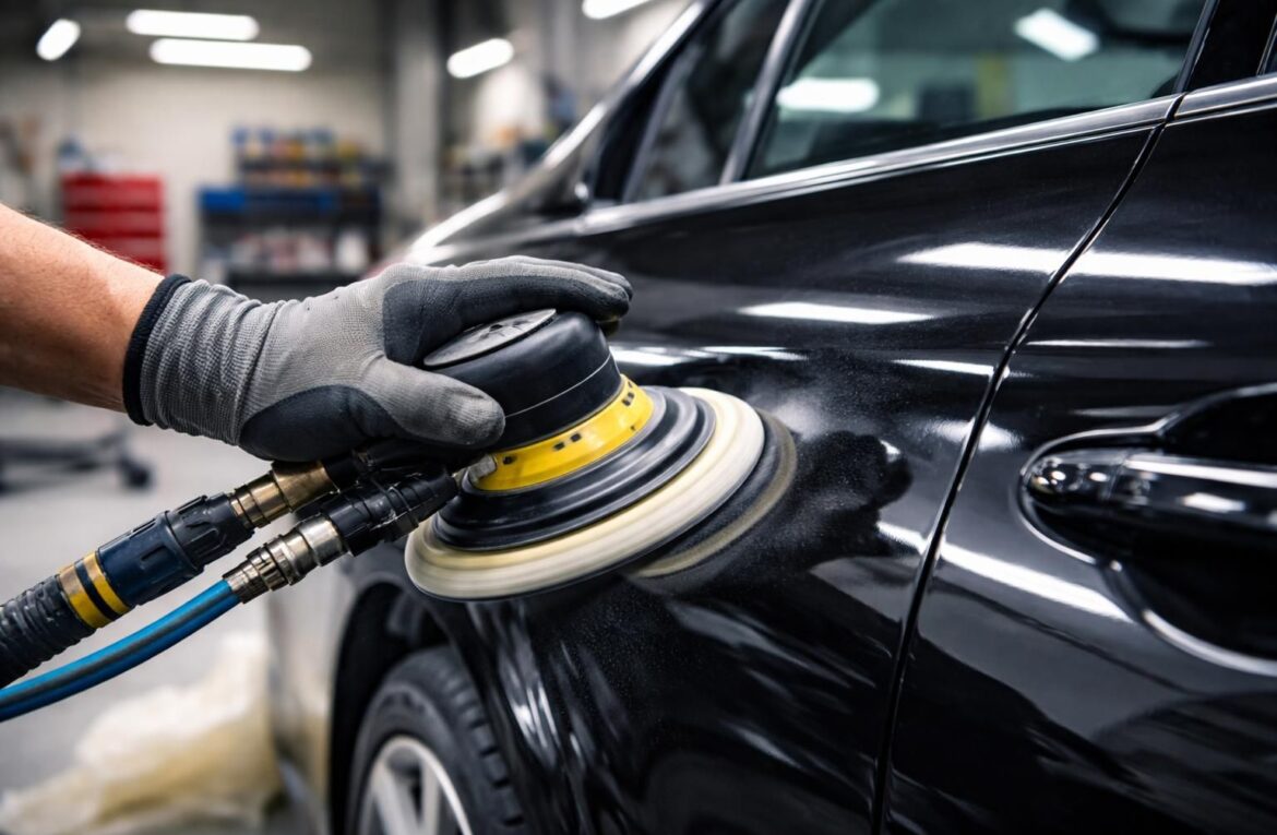 Ponceuse orbitale pneumatique pour carrosserie de véhicules : quand l’utiliser