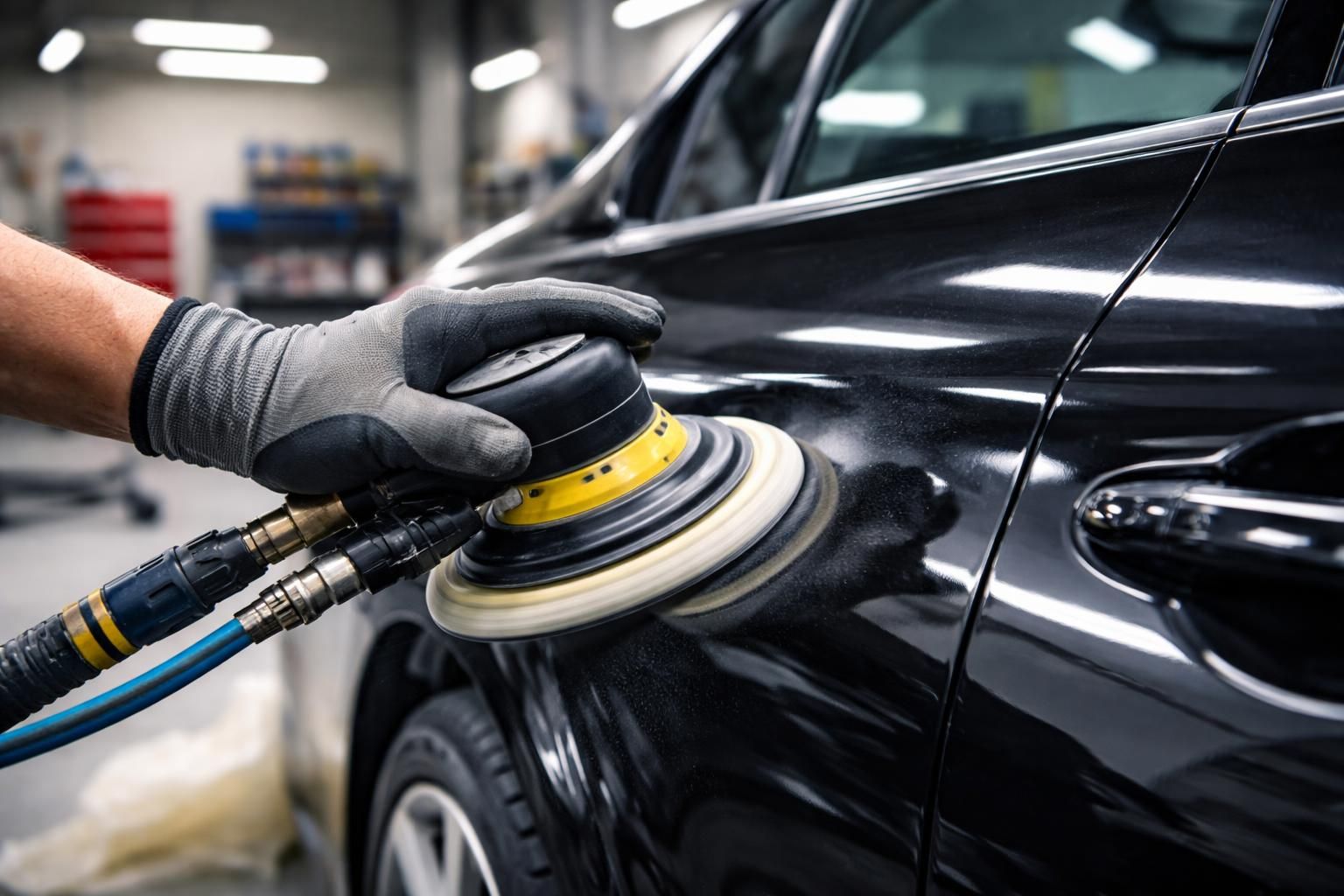 découvrez quand et comment utiliser une ponceuse orbitale pneumatique pour la carrosserie de véhicules afin d'obtenir une finition professionnelle et sans défaut.