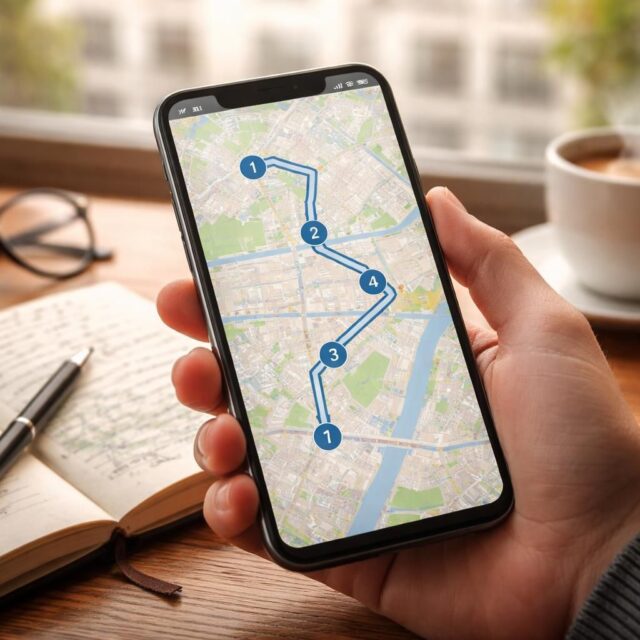 utilisez mappy pour préparer un itinéraire précis étape par étape, planifiez votre trajet facilement et optimisez votre voyage avec des conseils détaillés.