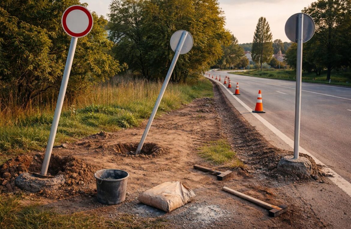découvrez les erreurs fréquentes à éviter lors de l'installation de poteaux de signalisation extérieure pour assurer sécurité et durabilité.