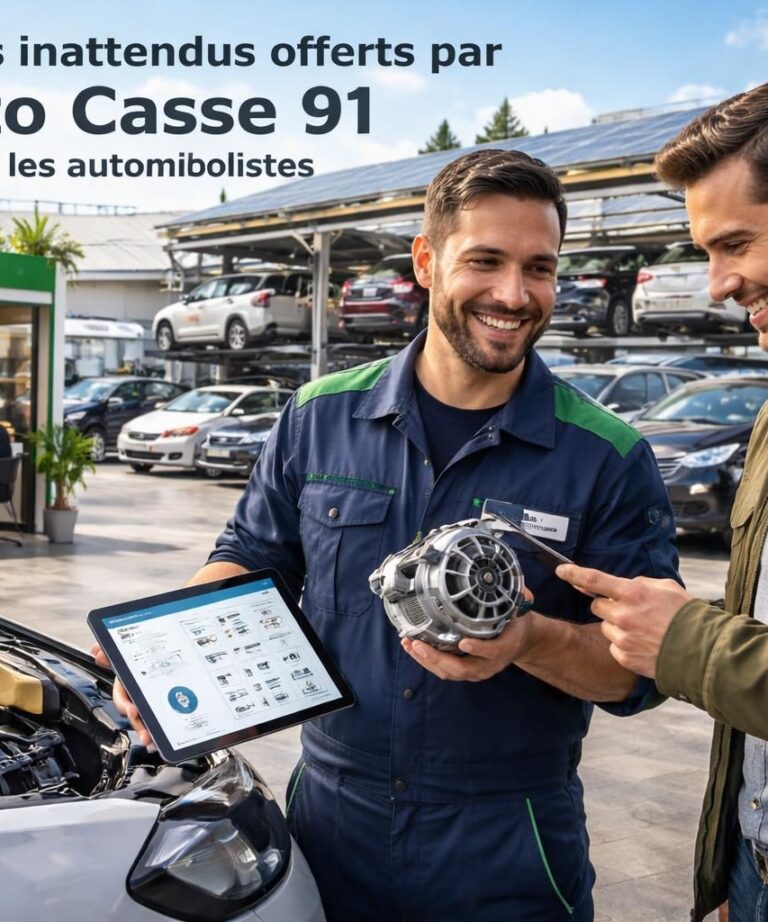 découvrez les services surprenants proposés par l'auto casse 91, conçus spécialement pour faciliter la vie des automobilistes et optimiser le recyclage automobile.