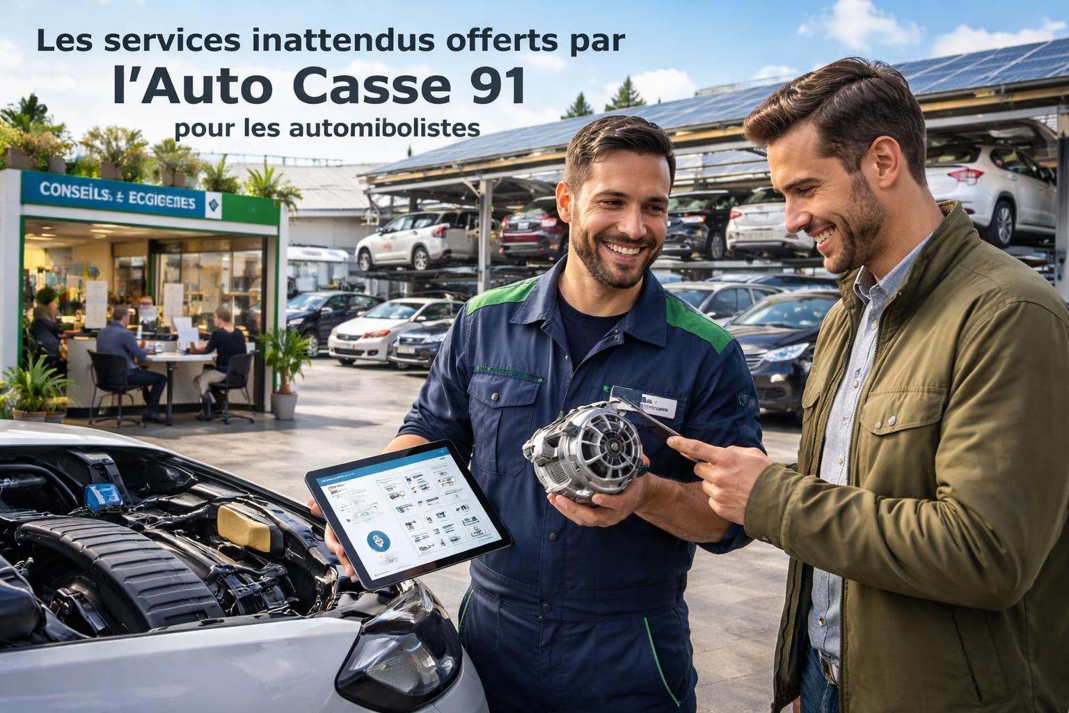 découvrez les services surprenants proposés par l'auto casse 91, conçus spécialement pour faciliter la vie des automobilistes et optimiser le recyclage automobile.