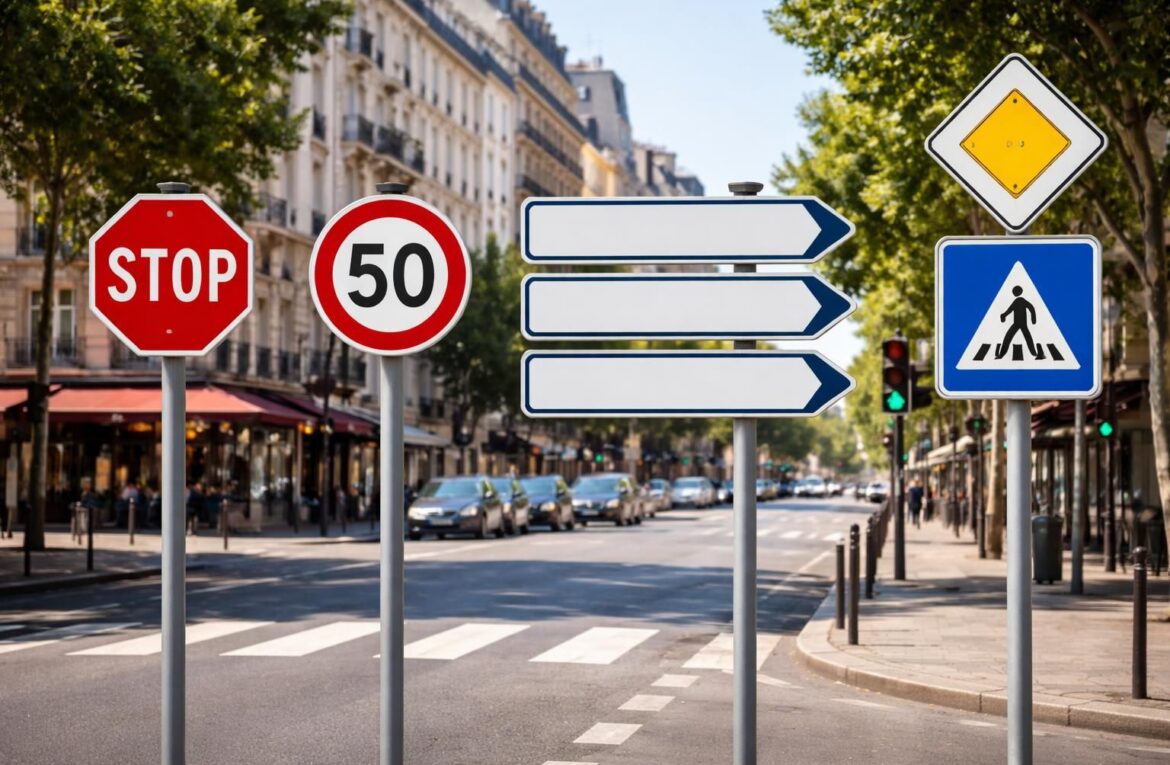Aperçu des réglementations sur les poteaux de signalisation routière dans votre région